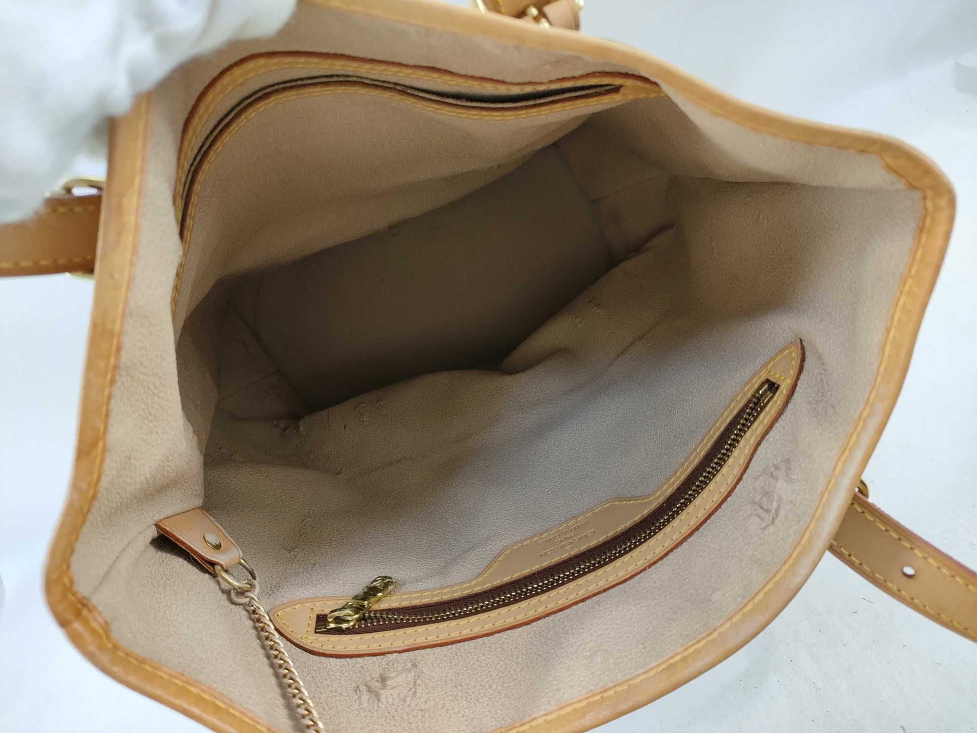 LOUIS VUITTON M42236 Monogram Bucket GM Tote Bag with Pouch