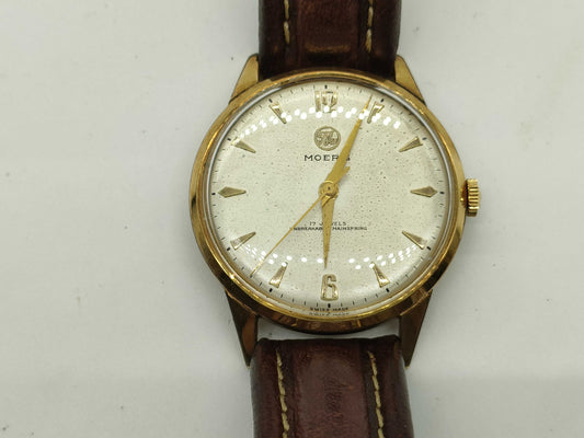 MOERIS 17-jewel hand-wound men's watch