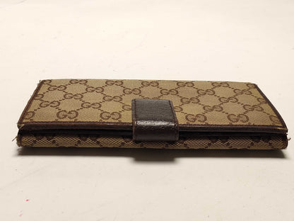 GUCCI GG Canvas Long Wallet 1127152 Wallet