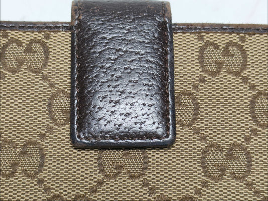 GUCCI GG Canvas Long Wallet 1127152 Wallet