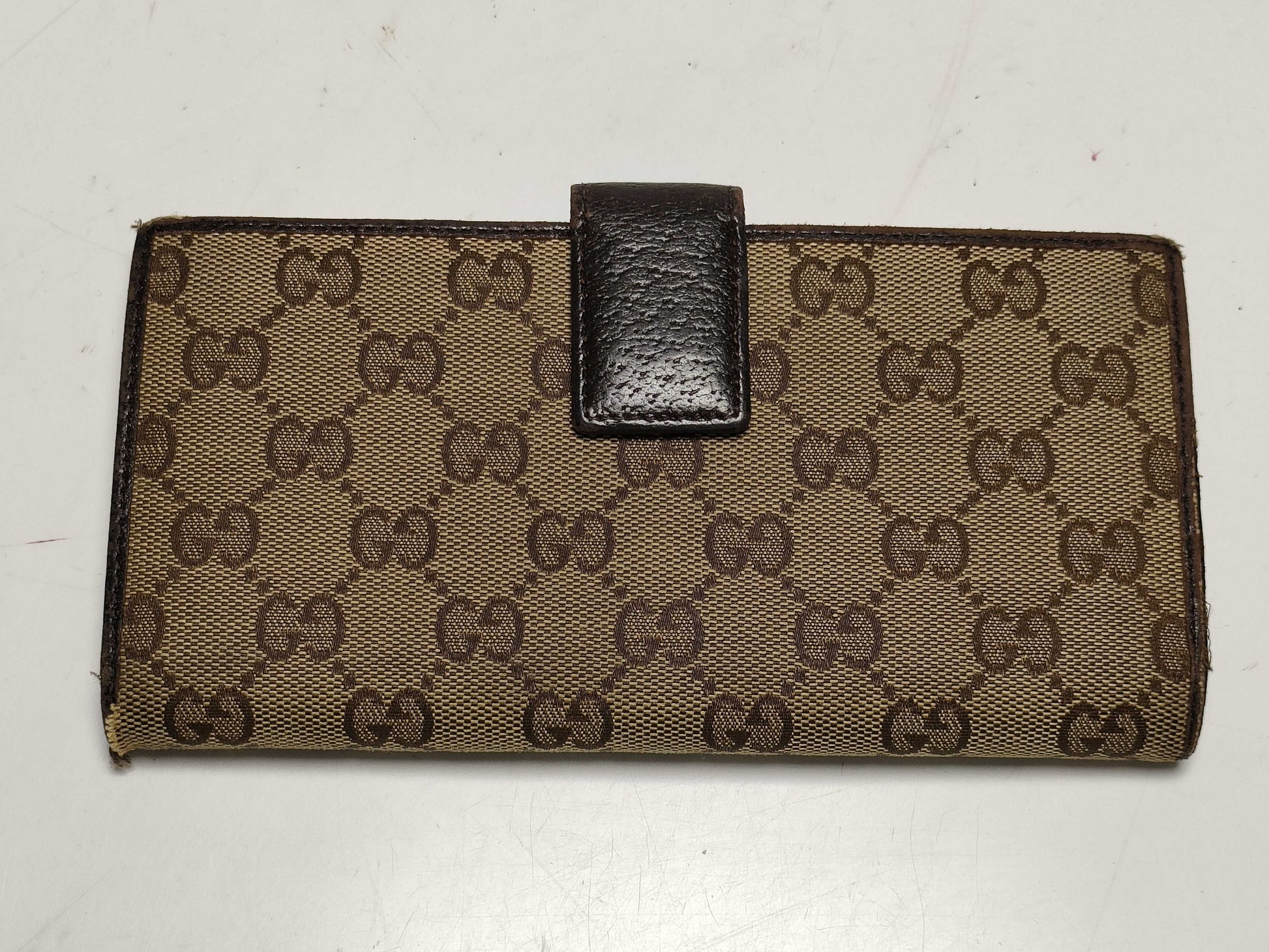 GUCCI GG Canvas Long Wallet 1127152 Wallet