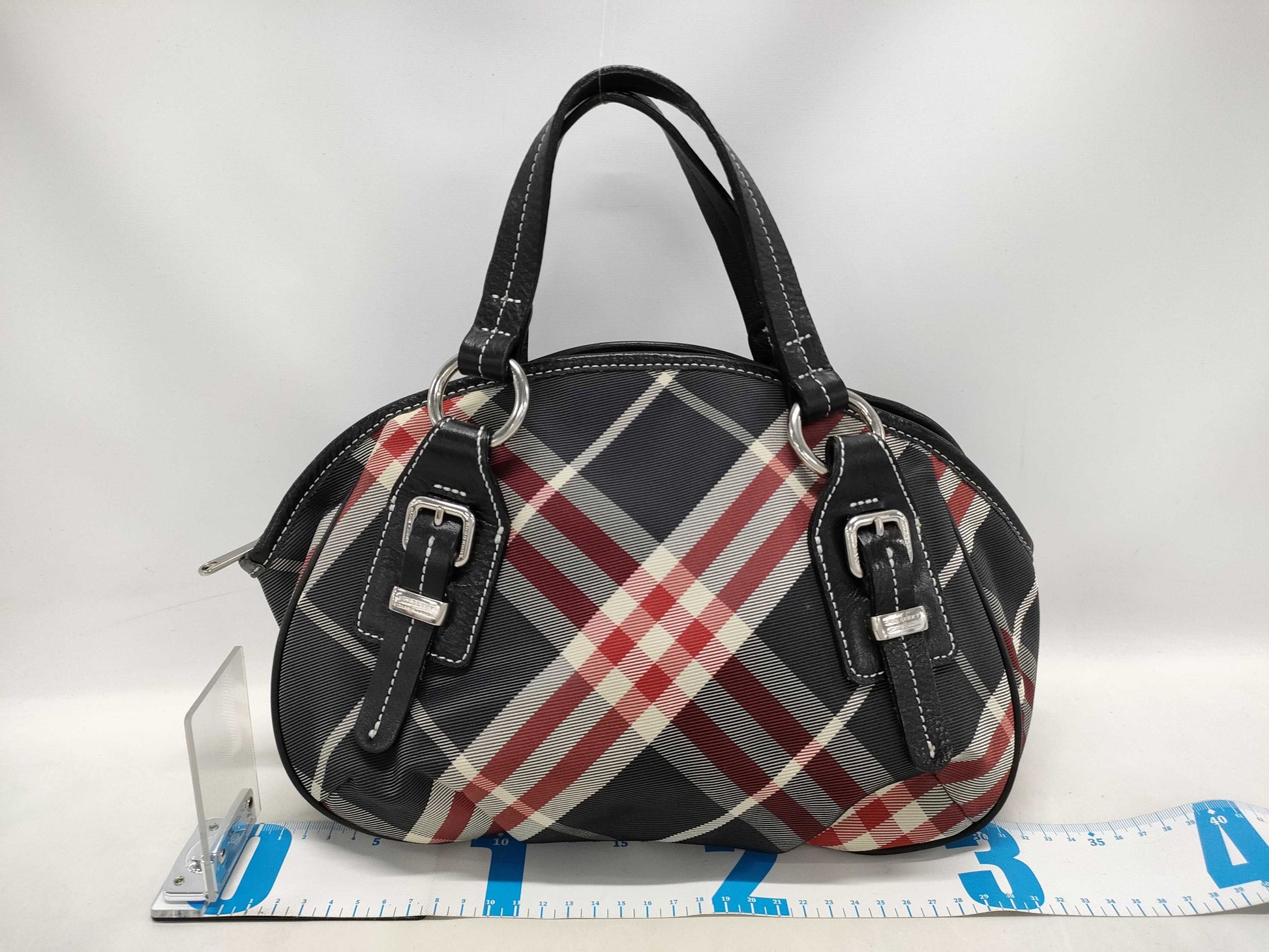 BURBERRY Nova Check Handbag Handbag