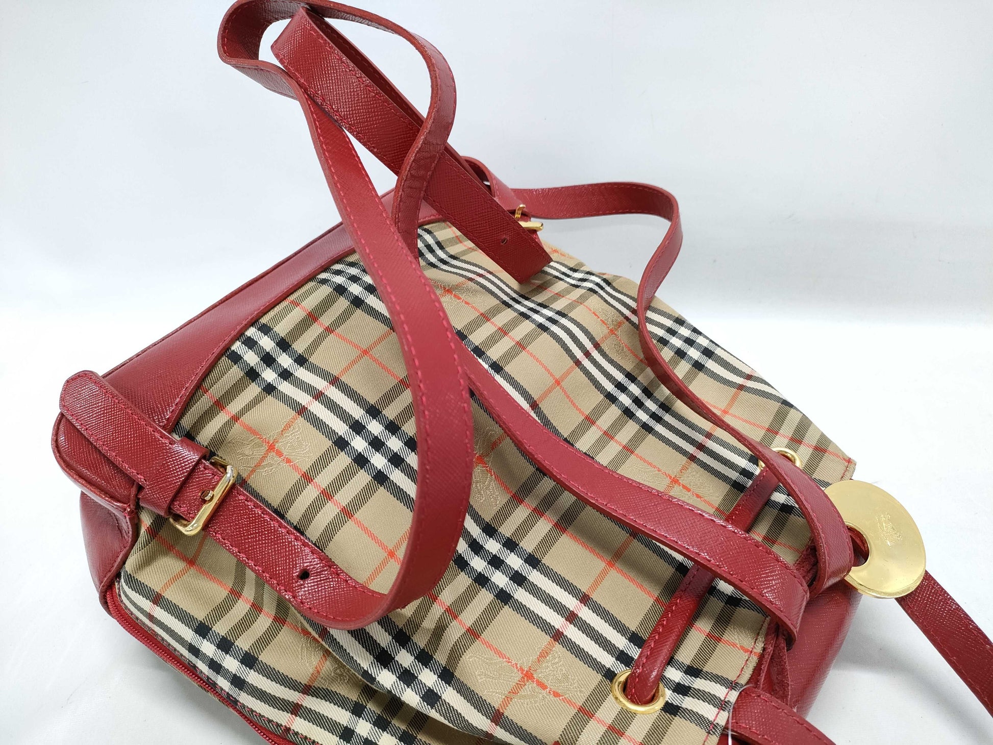 BURBERRY Nova Check Backpack