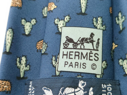 HERMES 4-piece tie set