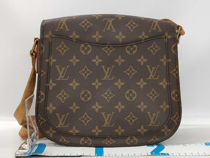 LOUIS VUITTON Monogram Saint-Cloud Shoulder Bag with Excessive Pocket Deterioration