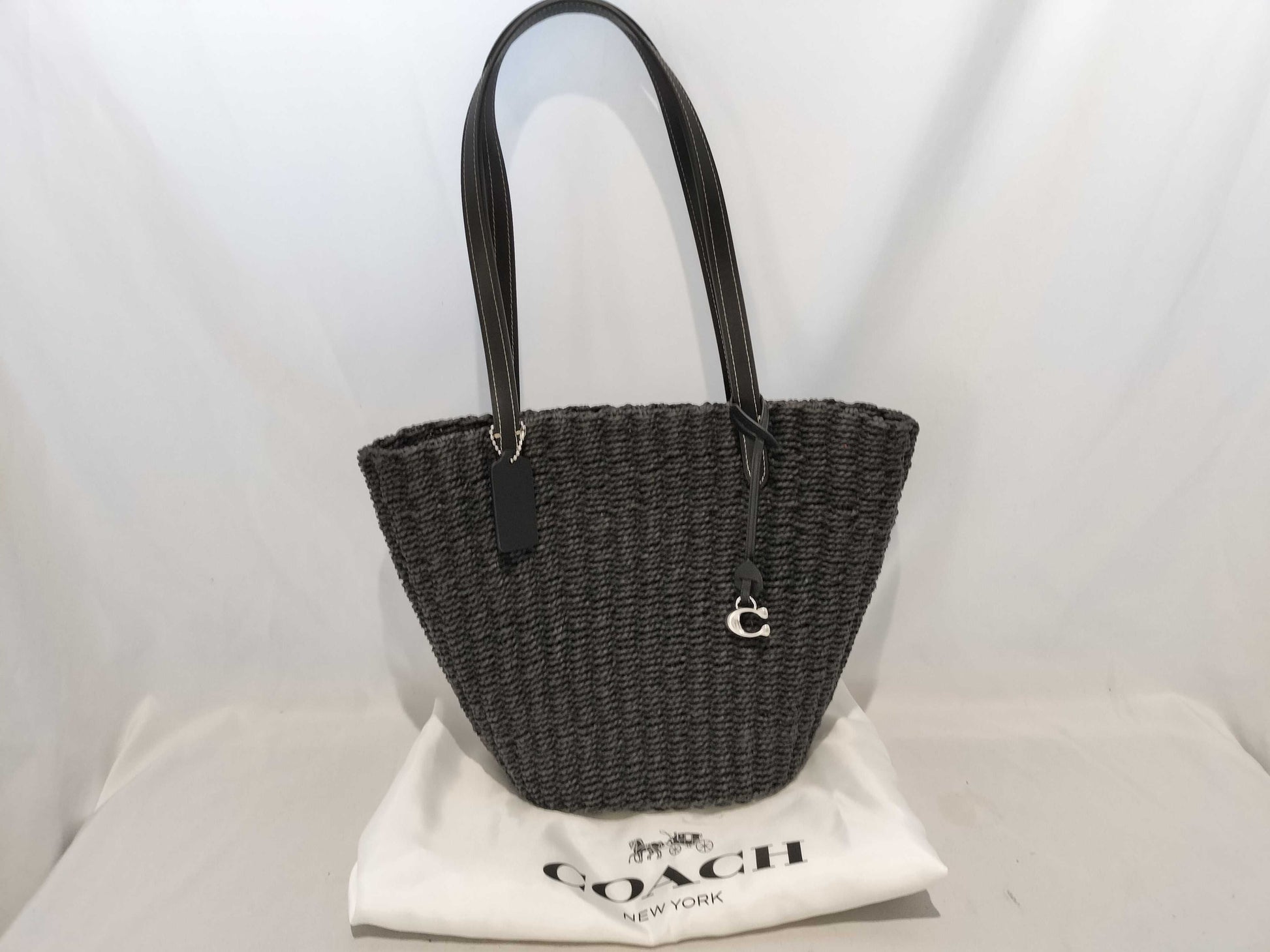 COACH basket bag tote bag