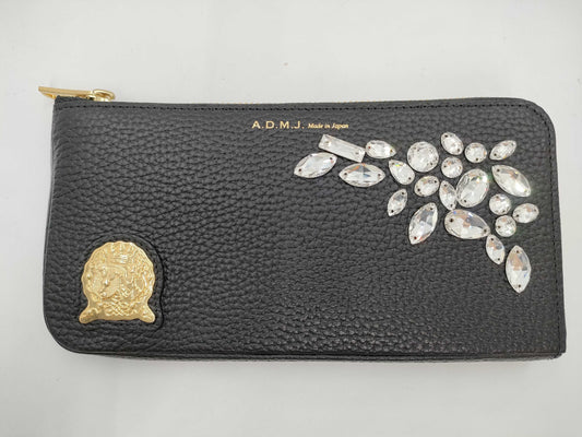 A.D.M.J. Long Wallet with Beads