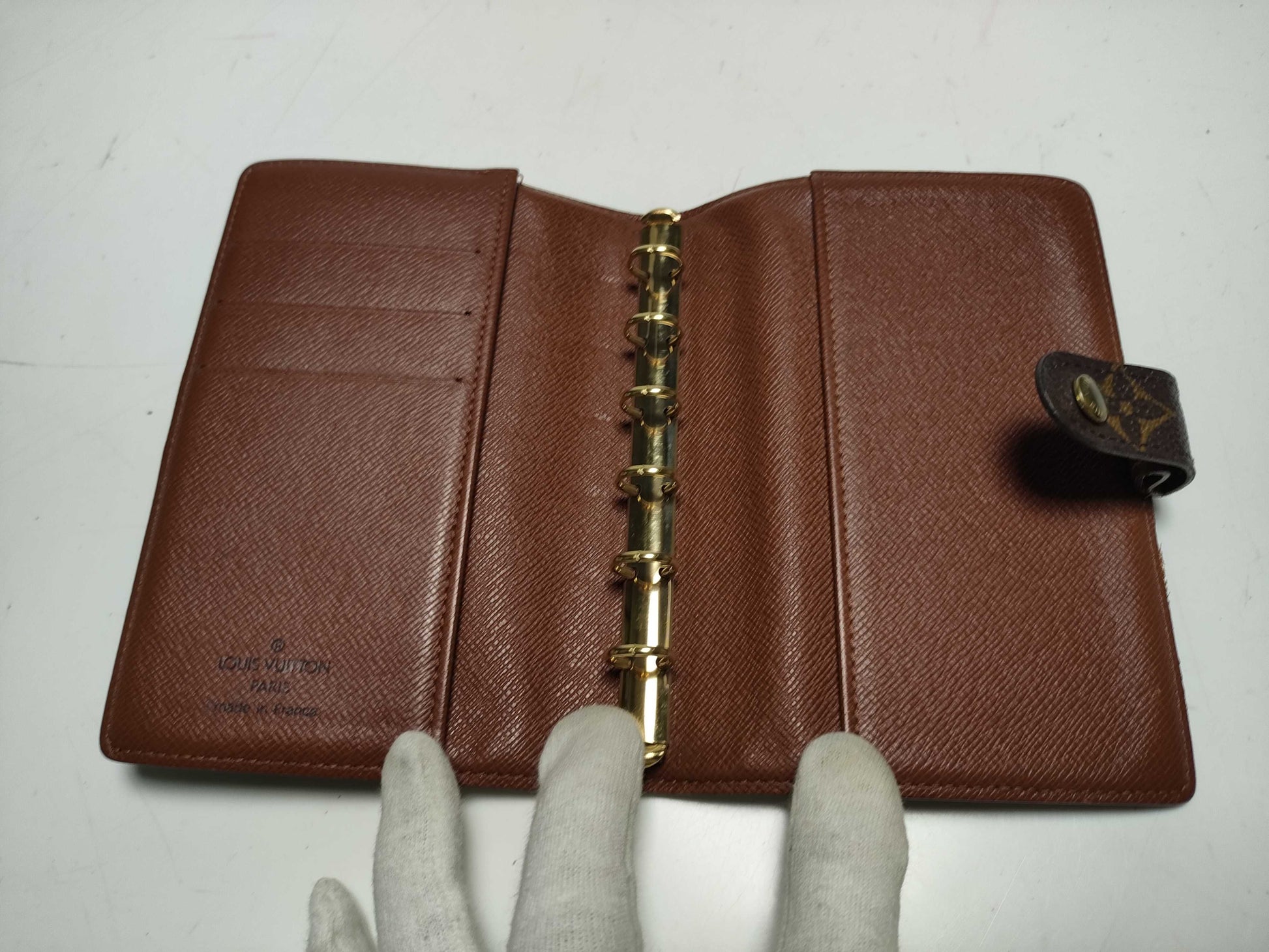 LOUIS VUITTON Monogram R20005 Agenda PM Notebook Cover