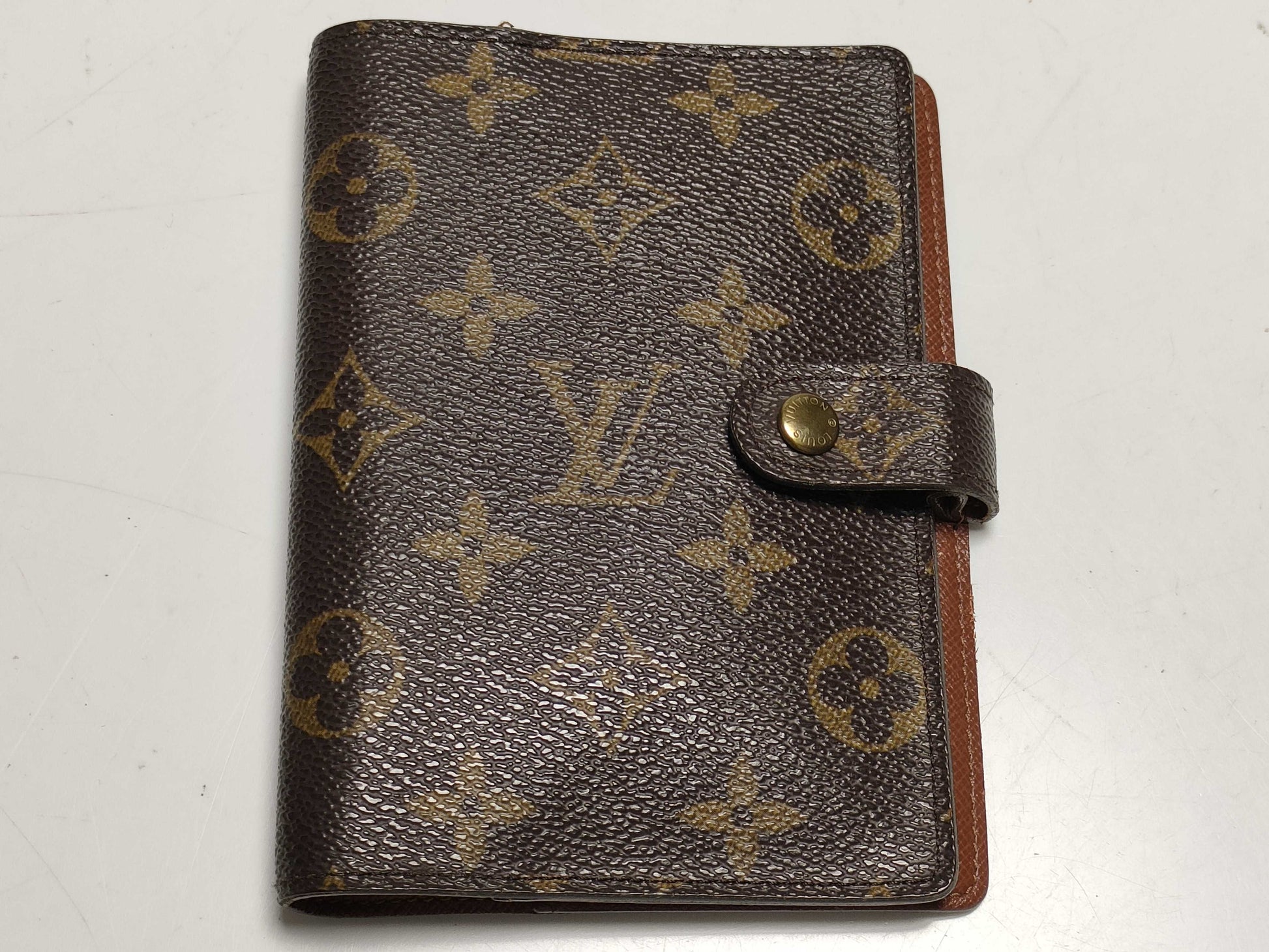 LOUIS VUITTON Monogram R20005 Agenda PM Notebook Cover