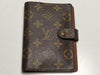 LOUIS VUITTON Monogram R20005 Agenda PM Notebook Cover