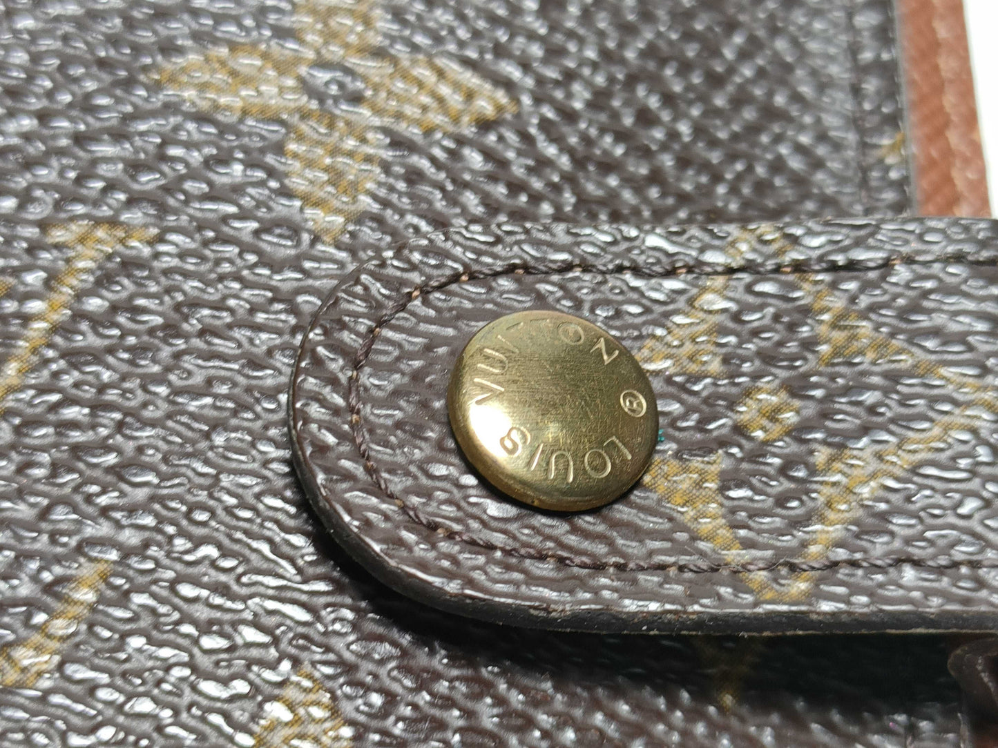 LOUIS VUITTON Monogram R20005 Agenda PM Notebook Cover