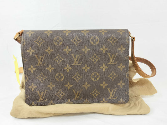 LOUIS VUITTON M51388 Monogram Musette Tango Shoulder Bag