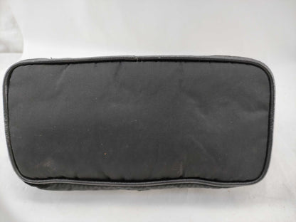 PRADA Nylon Mini Handbag with Triangle Plate