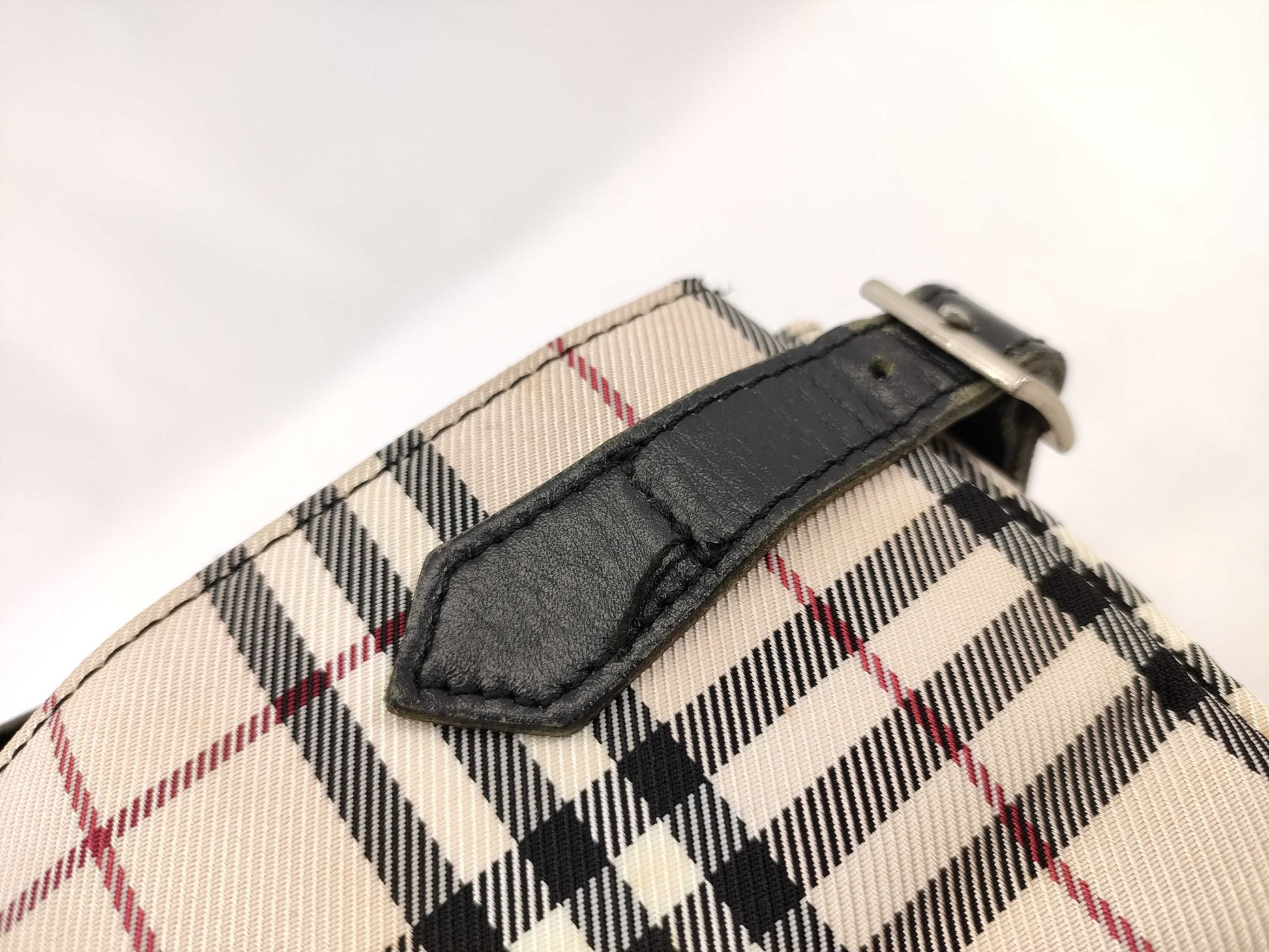 BURBERRY Blue Label Nova Check Tote Bag in Beige