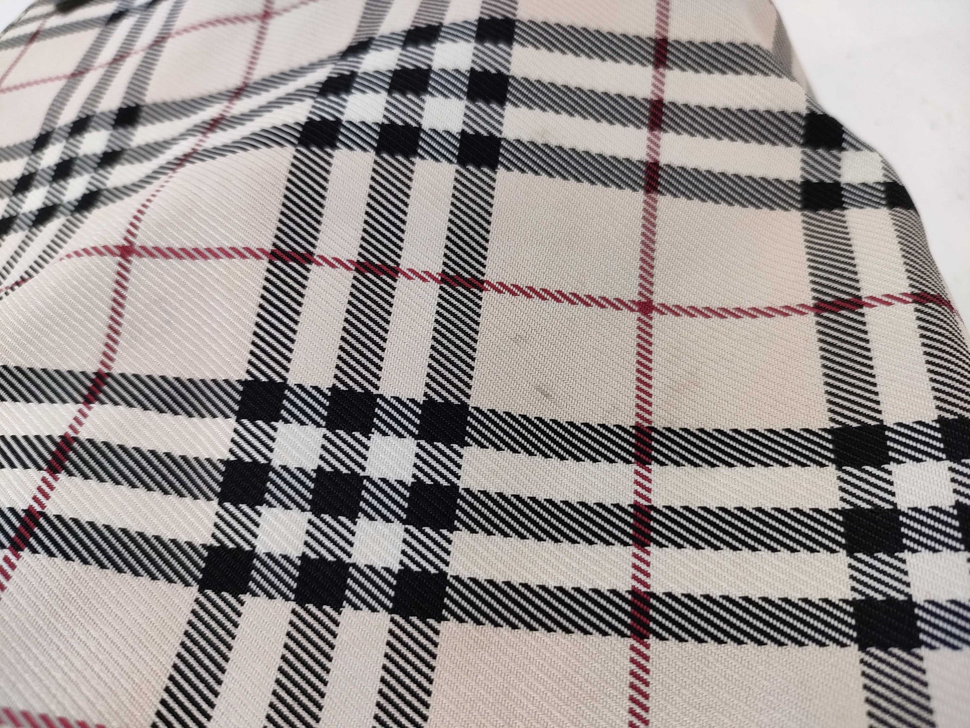 BURBERRY Blue Label Nova Check Tote Bag in Beige
