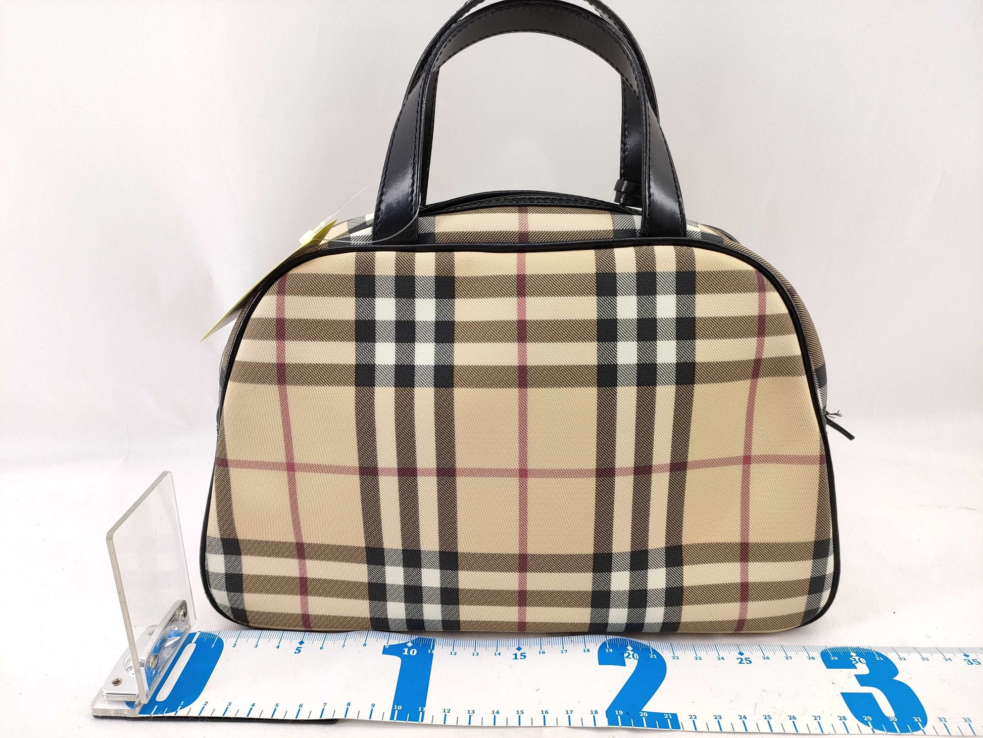 BURBERRY Check Mini Handbag