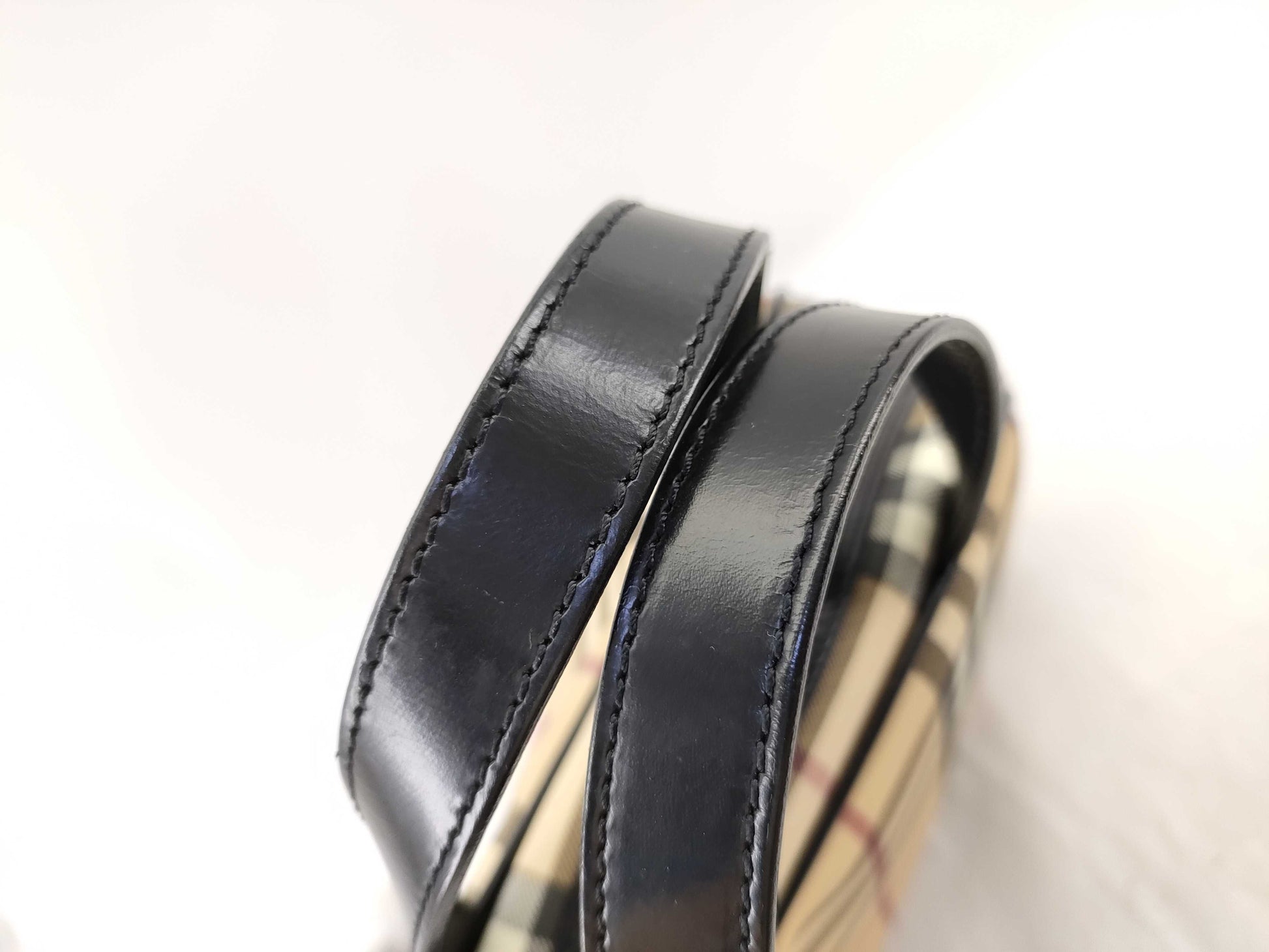 BURBERRY Check Mini Handbag