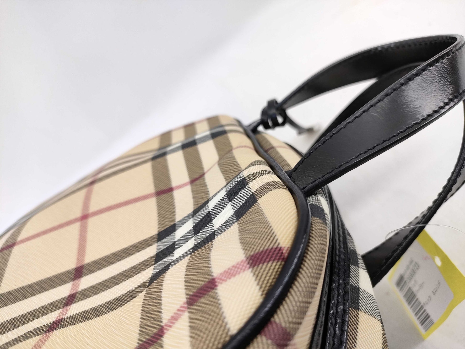 BURBERRY Check Mini Handbag