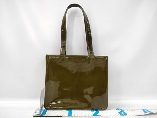CHANEL Enamel Tote Bag