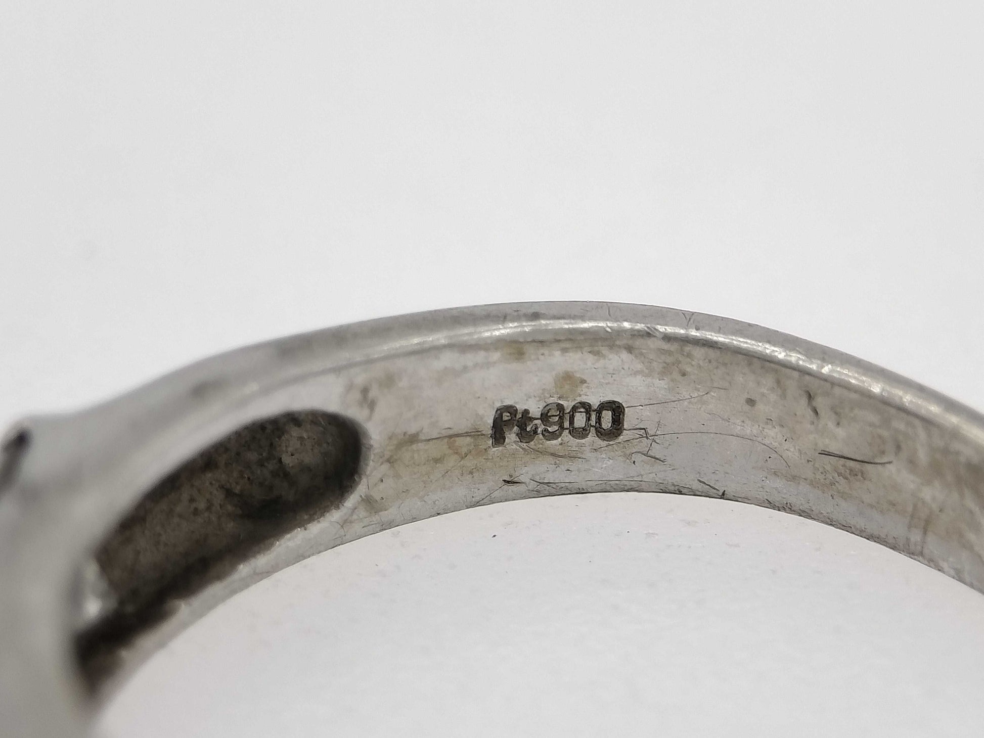 D1.01ct Pt900 4.7g Ring 