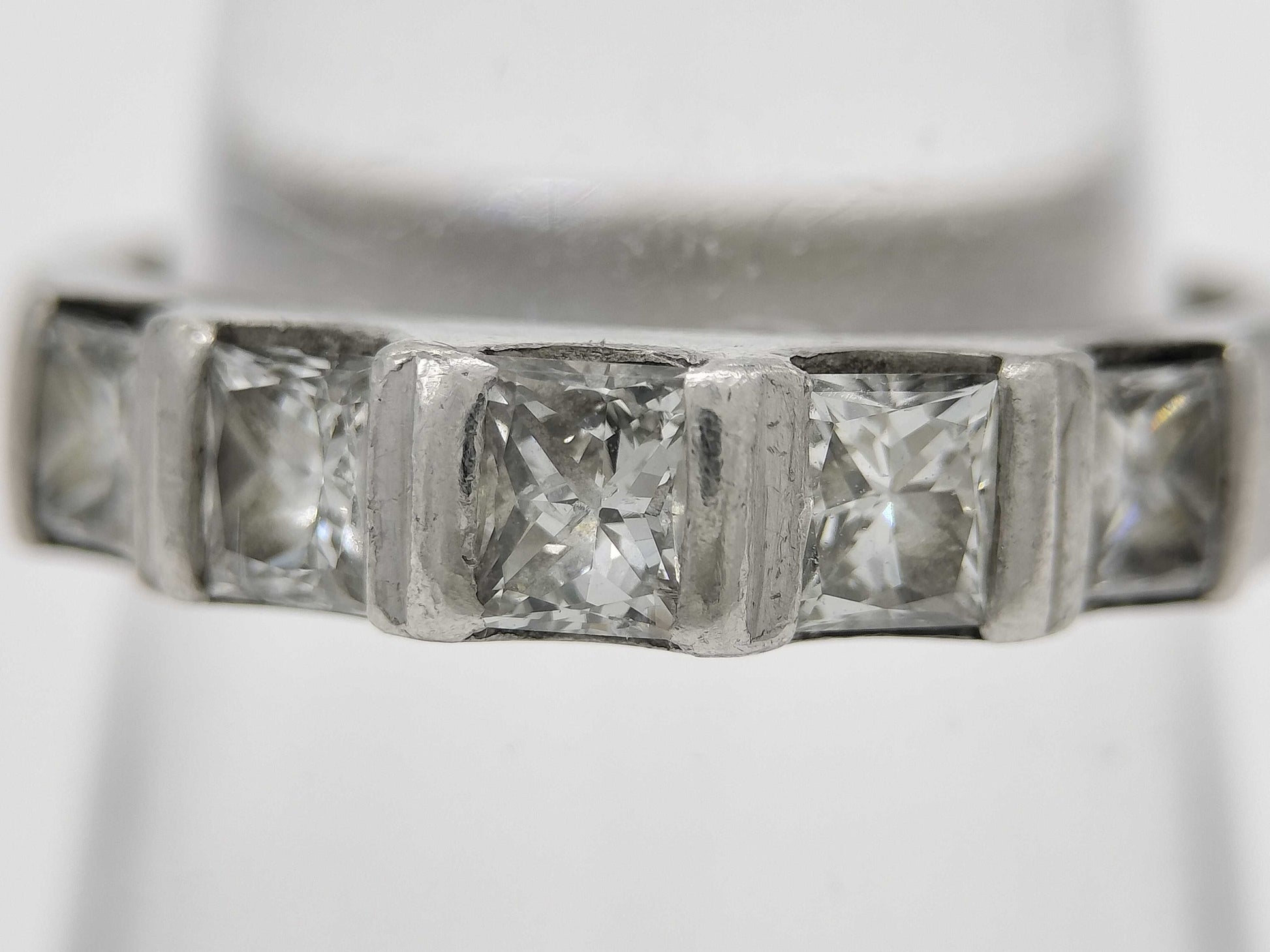 D1.01ct Pt900 4.7g Ring 