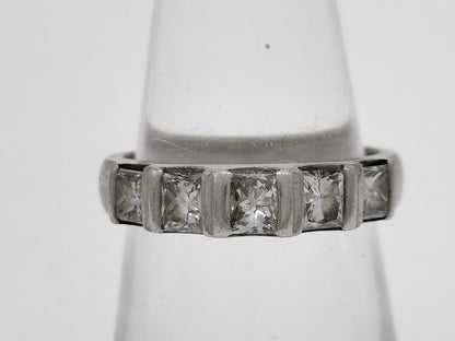 D1.01ct Pt900 4.7g Ring 