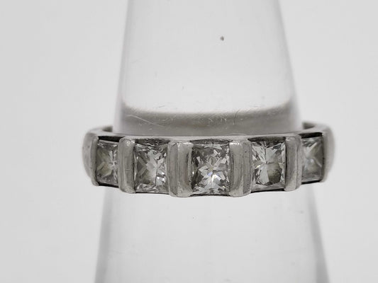 D1.01ct Pt900 4.7g Ring 