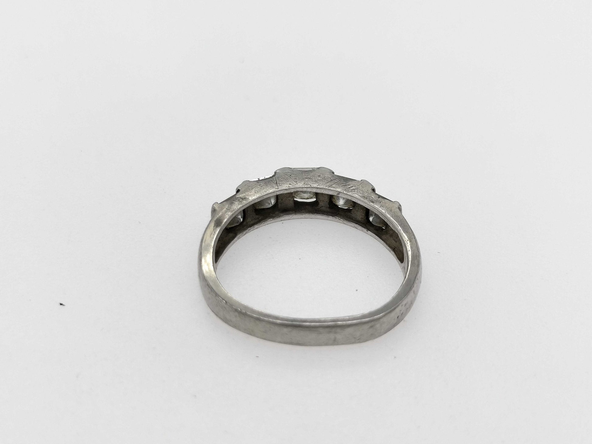 D1.01ct Pt900 4.7g Ring 