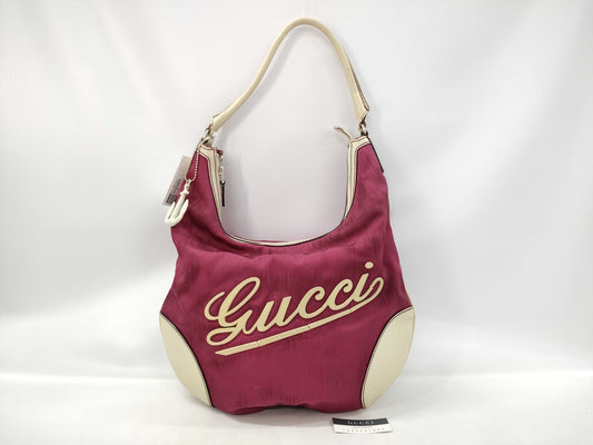 GUCCI logo leather one-shoulder shoulder bag