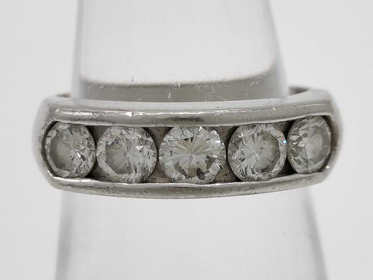 D1.03ct Pt900 5.7g Ring 