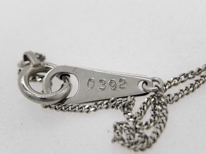 D0.392ct Pt850 2.5g Necklace 