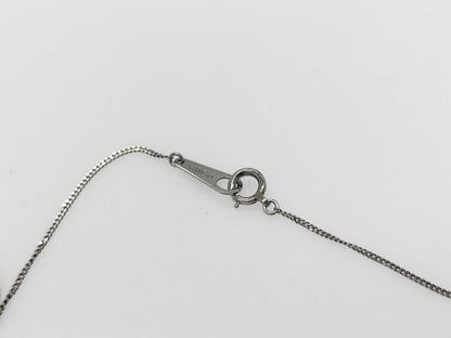 D0.392ct Pt850 2.5g Necklace 