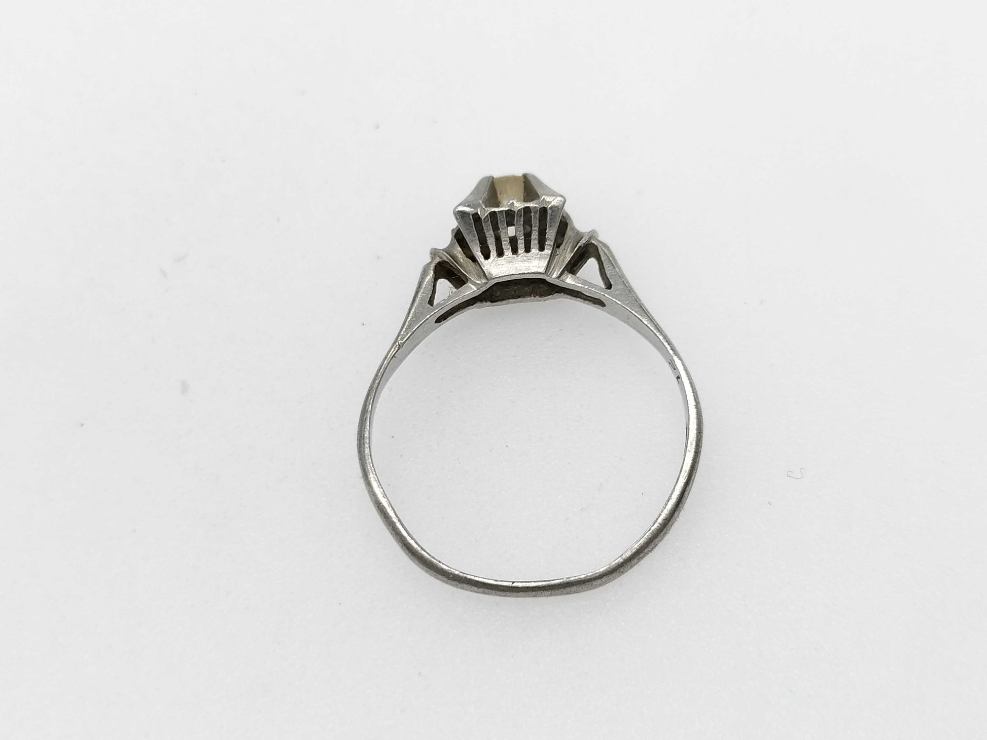 D0.12ct Pt850 2.5g Ring 