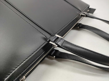 BURBERRY Leather Handbag with Nova Check Interior