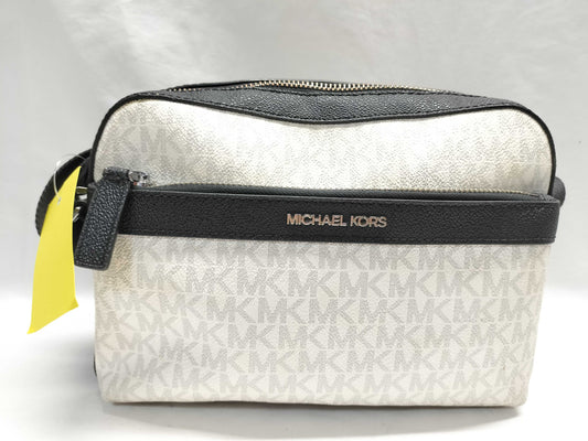 Michael Kors Michael Kors MK Leather PVC Shoulder Bag, Men's Black