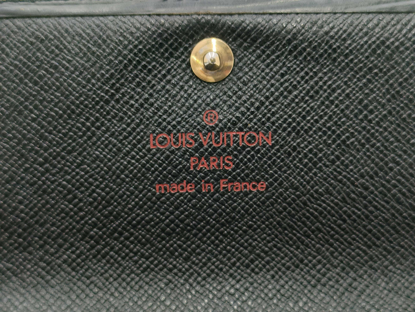 LOUIS VUITTON Epi M63712 Tresor Etui Papier Wallet