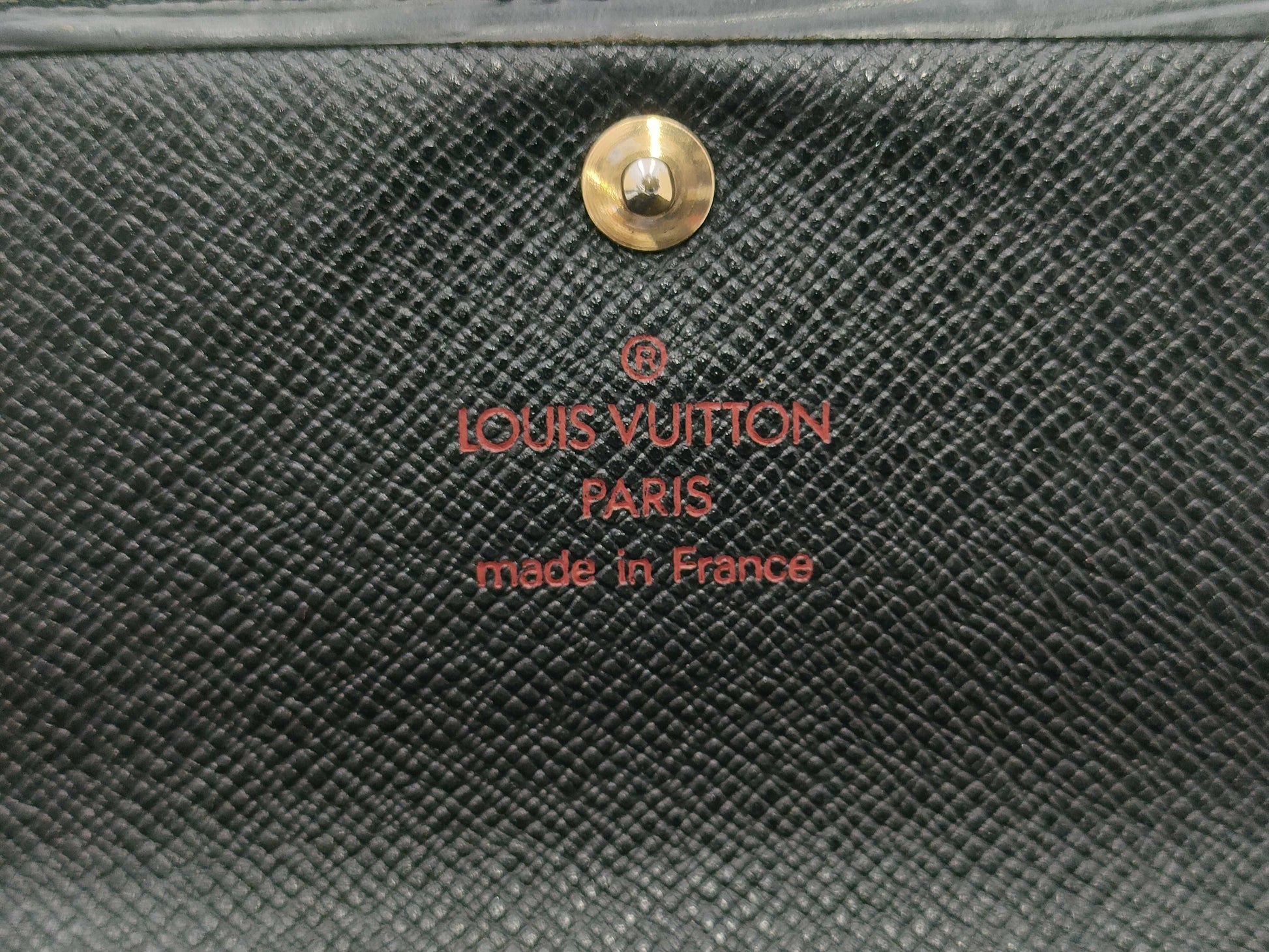 LOUIS VUITTON Epi M63712 Tresor Etui Papier Wallet