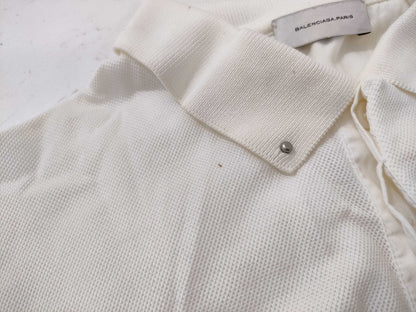 BALENCIAGA Polo Shirt White Shirt