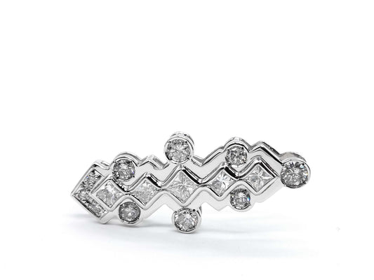 D1.82ct PT900 6.8g Pendant Top 