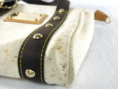 LOUIS VUITTON M40039 Antigua Antigua Cabas PM Tote Bag