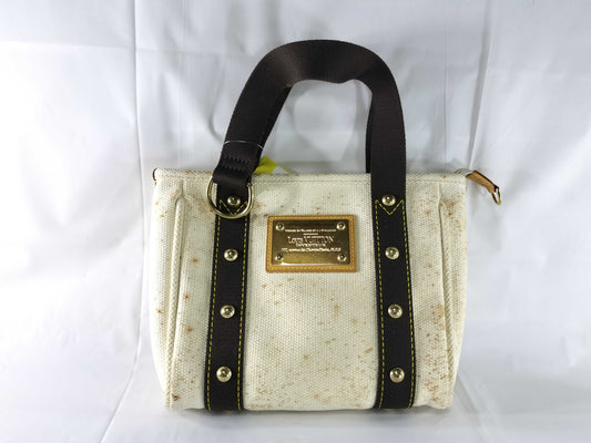 LOUIS VUITTON M40039 Antigua Antigua Cabas PM Tote Bag