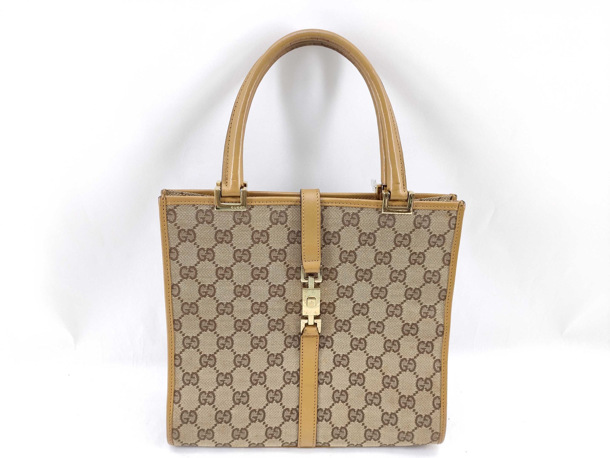 GUCCI GG Canvas Hand Jackie 002 1065 Handbag