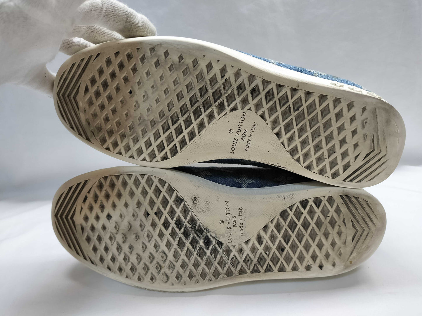LOUIS VUITTON Denim/Sneakers Sneakers