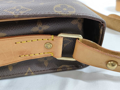 LOUIS VUITTON [Serial Number] SL0999 Monogram Cartesiere Shoulder Bag