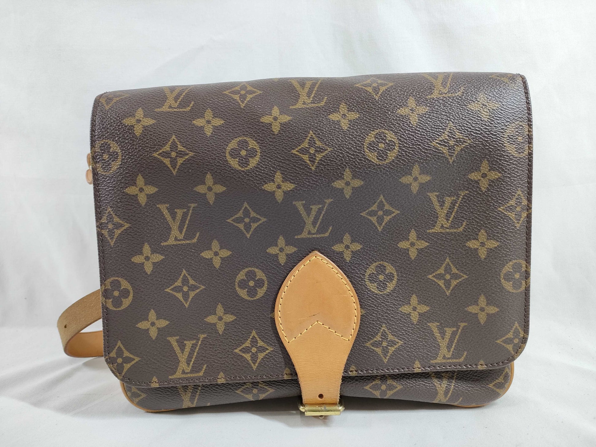 LOUIS VUITTON [Serial Number] SL0999 Monogram Cartesiere Shoulder Bag