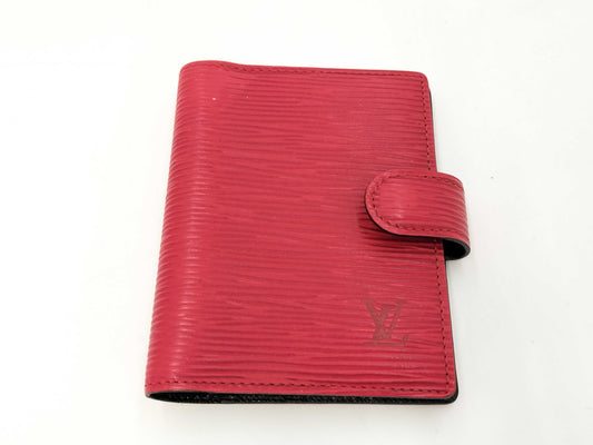 LOUIS VUITTON Epi Mini Agenda Card Case, Pass Case, Business Card Case