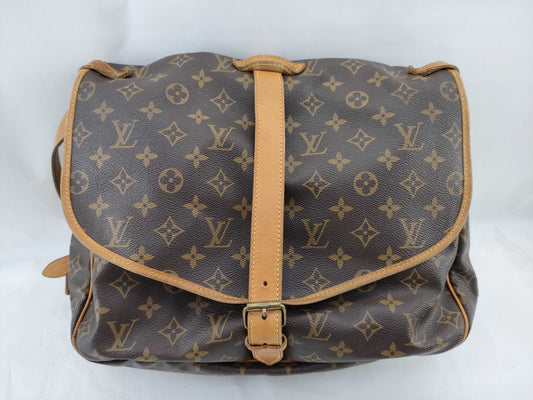 LOUIS VUITTON M42254 Monogram Saumur 35 Shoulder Bag