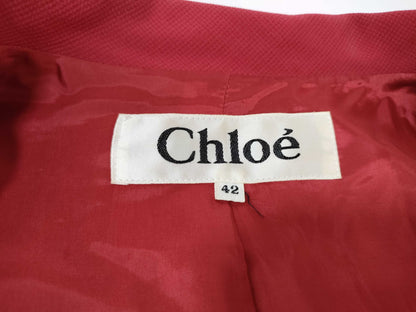 Chloe Jacket Set Red Size 42 Other Apparel