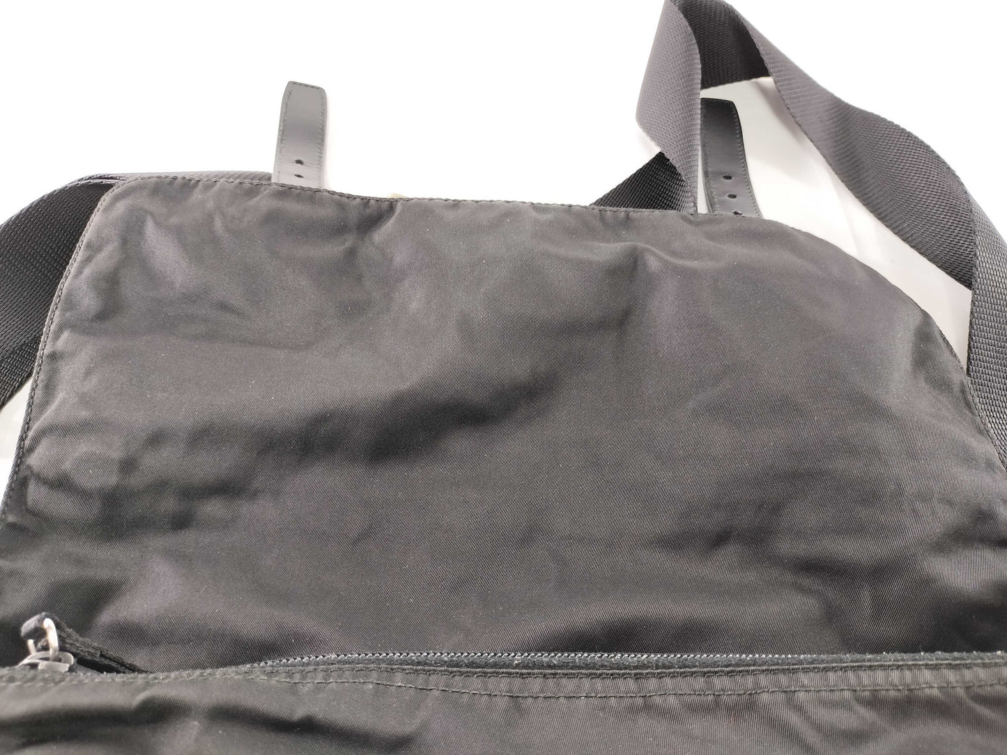 PRADA Nylon Messenger Shoulder Bag