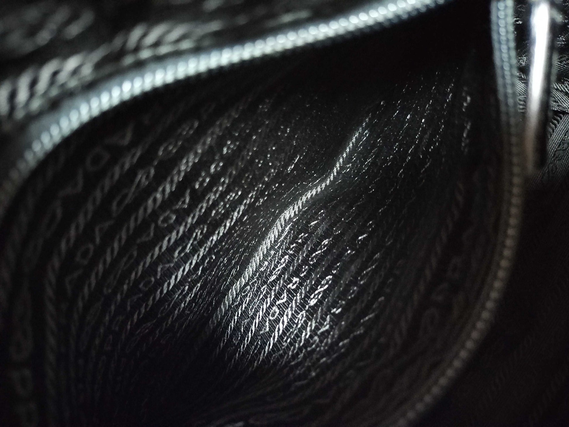PRADA Nylon Messenger Shoulder Bag